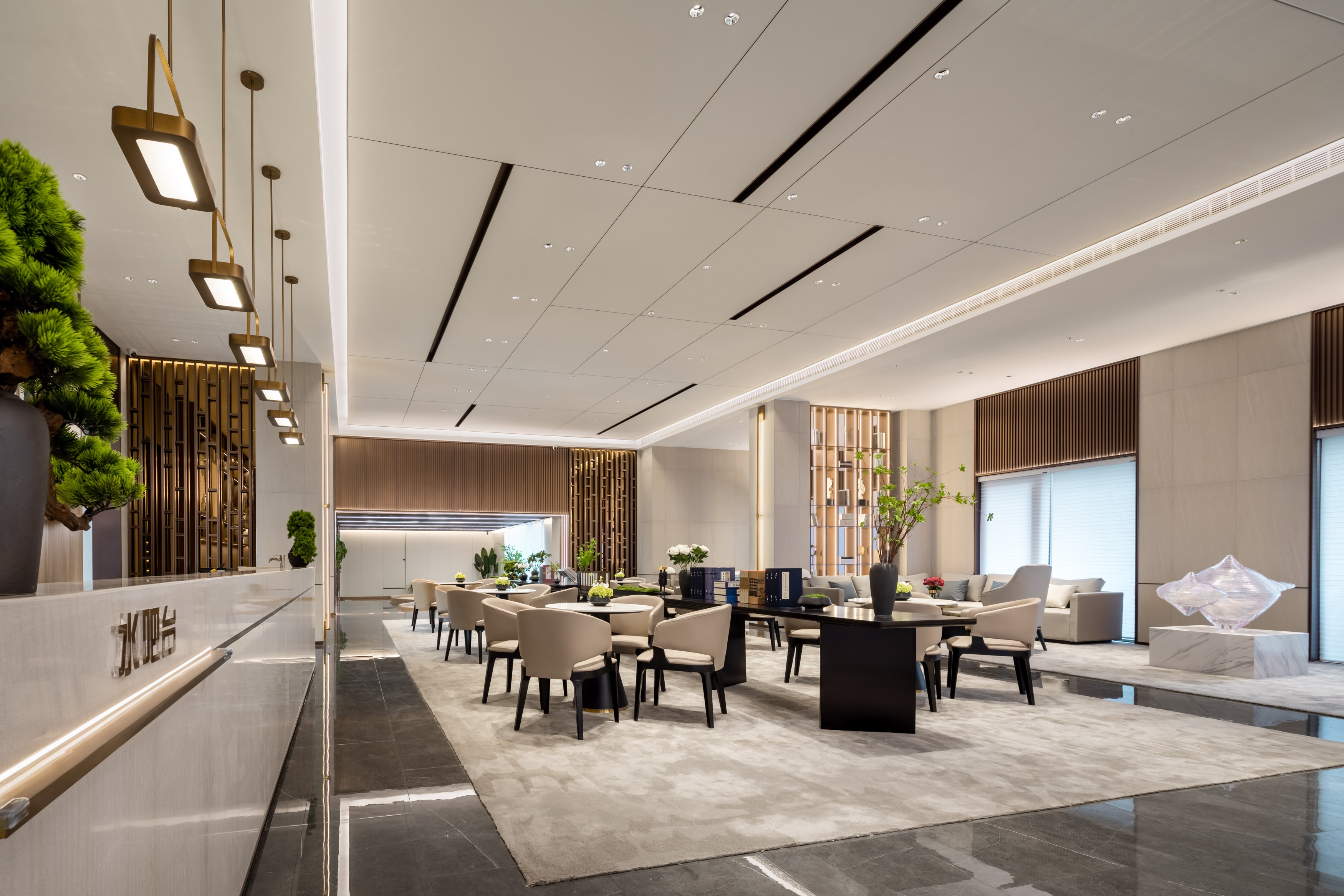 商丘市建业联盟新城 7 期云筑销售中心丨中国商丘丨郑州青草地装饰设计有限公司-11