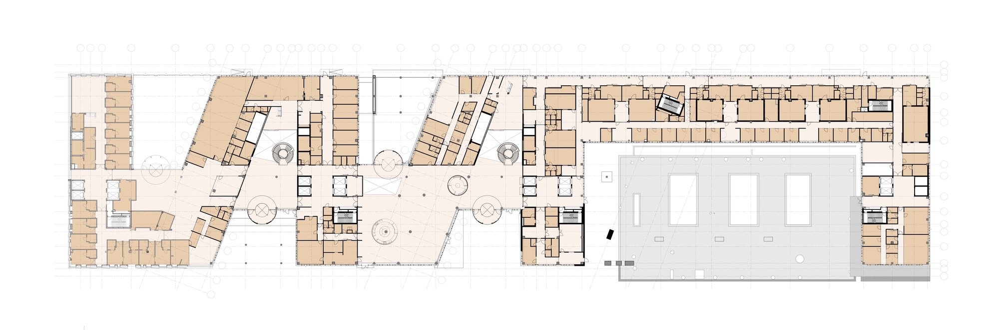 Rigshospitalet Hospital North Wing / 3XN + LINK arkitektur-14