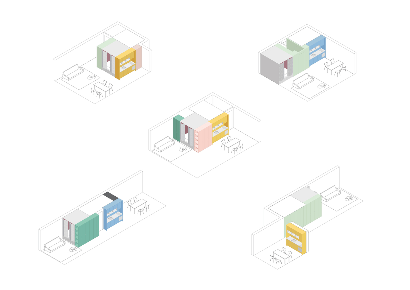 阿姆斯特丹智能紧凑公寓共享生活空间丨荷兰阿姆斯特丹丨Shift architecture urbanism-25