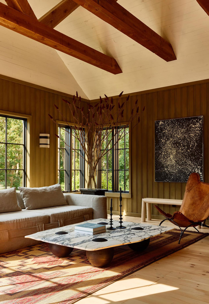 Long Island 周末度假胜地 | 温馨木屋的设计魅力-16