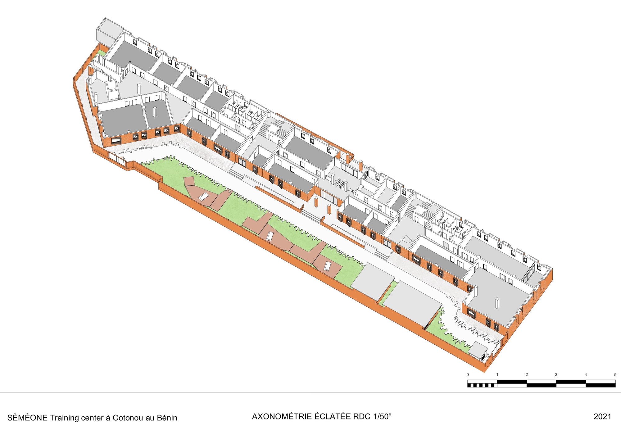 塞莫内中心丨贝宁丨COBLOC Architecture-36