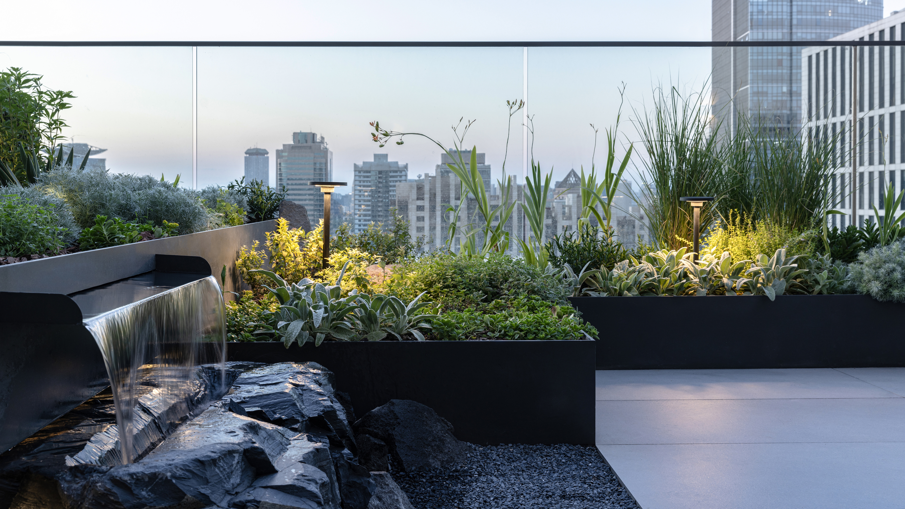 北京CBD屋顶花园设计丨中国北京丨北京甲南园林设计事务所-45