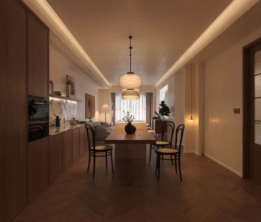 复古原木风!极度舒适惬意的家丨中国深圳丨壹贰壹捌设计事务所-34