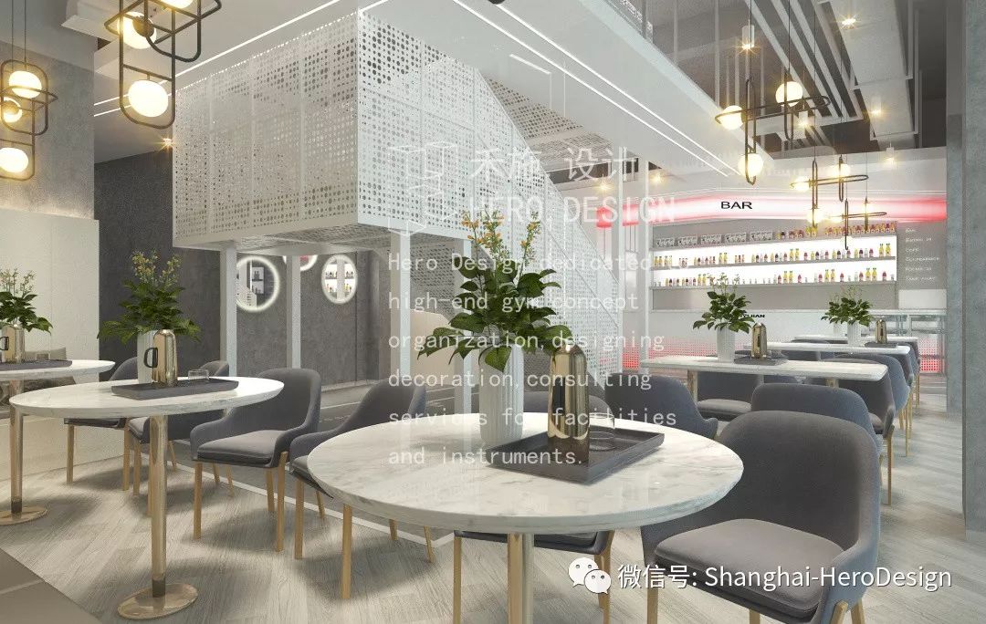 盘古医健 | 兰州 1100㎡超级健身会所设计案例-7