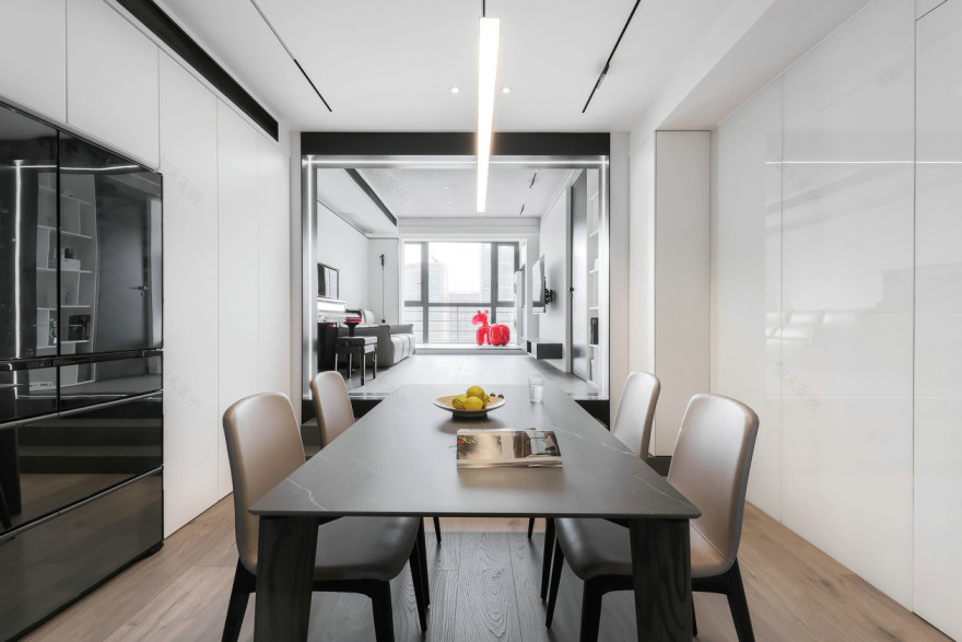 魔都 110㎡简约美宅,三代五口共享 FF 空间设计-34