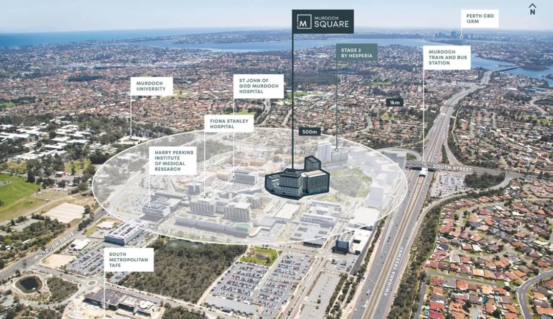 澳大利亚默多克广场丨澳大利亚珀斯丨Hassell-4