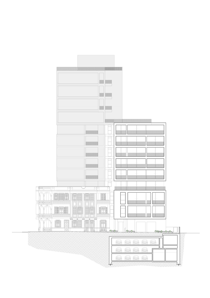 海角之弧·特拉维夫历史建筑与现代住宅的共生融合-46