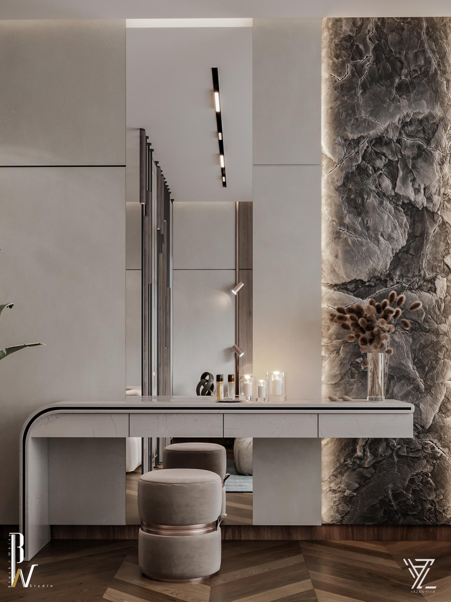 主卧丨阿曼丨Black N White-12