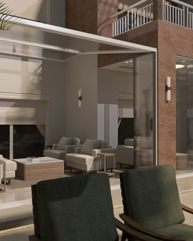 Organic Retreat | Contemporary Outdoor Living Space