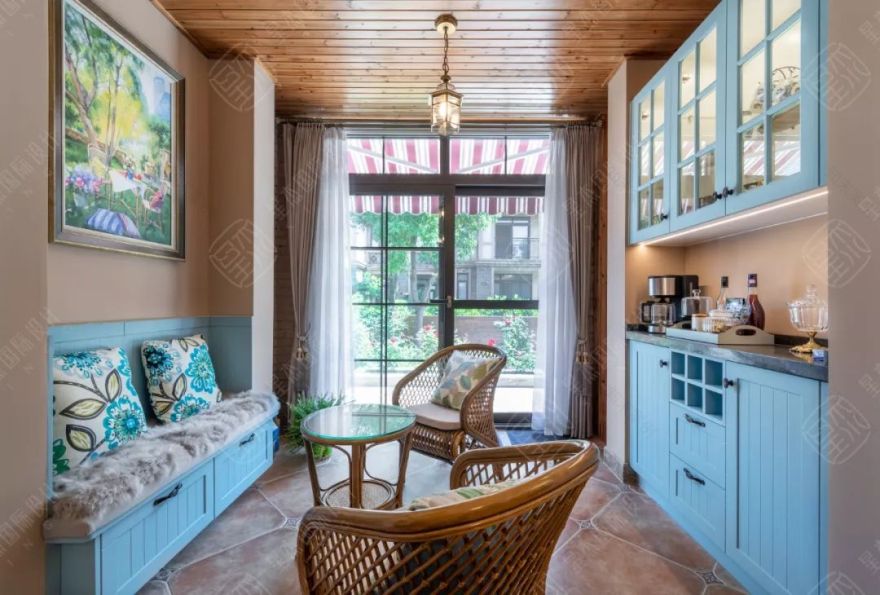 苏州昆山 300㎡美式田园度假别墅,老上海洋房情怀的完美呈现-19