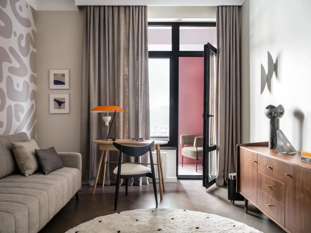 色彩斑斓的复古空间丨Yu Design Studio-6