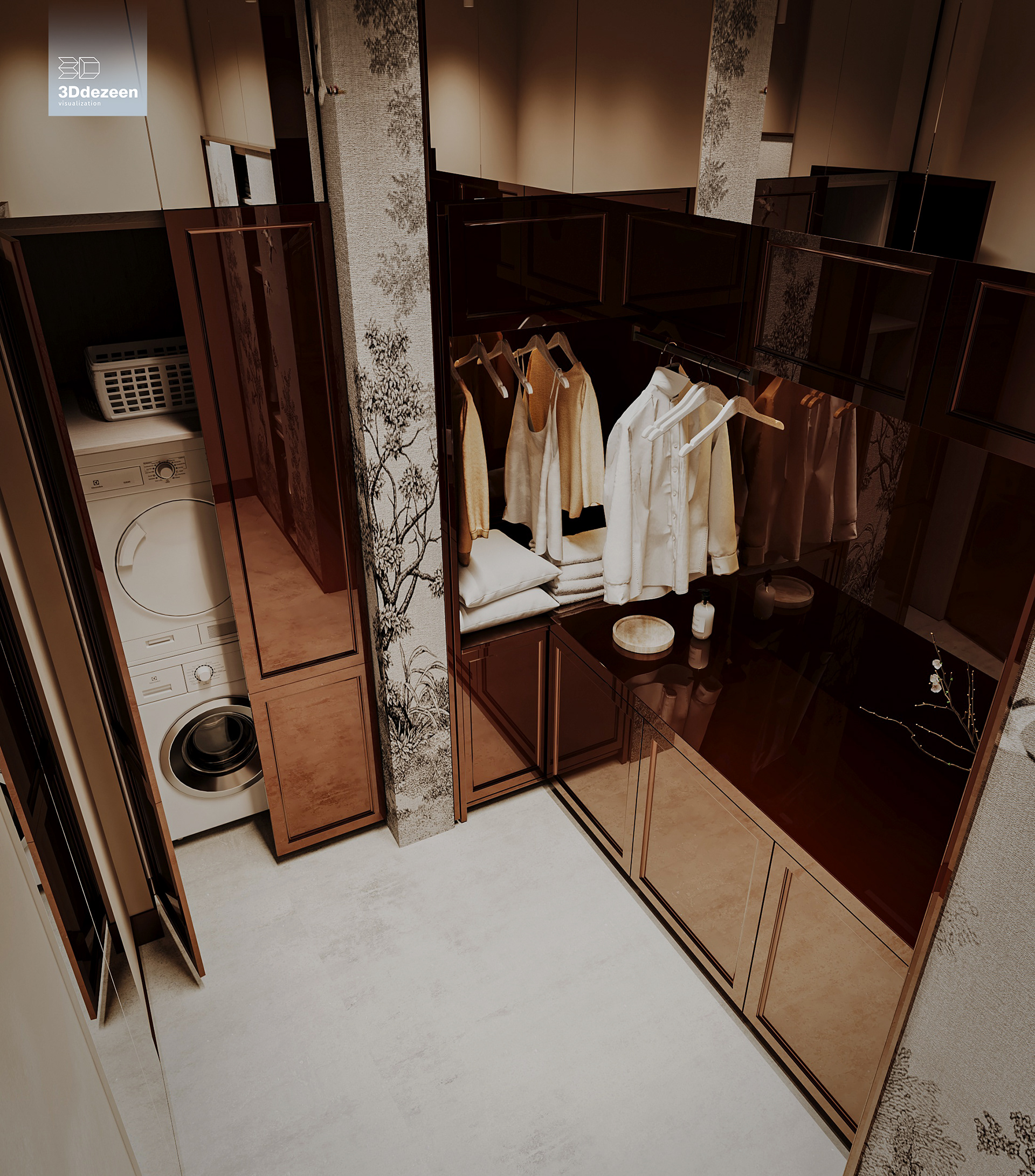 Miami Apartment 室内设计可视化丨美国-74