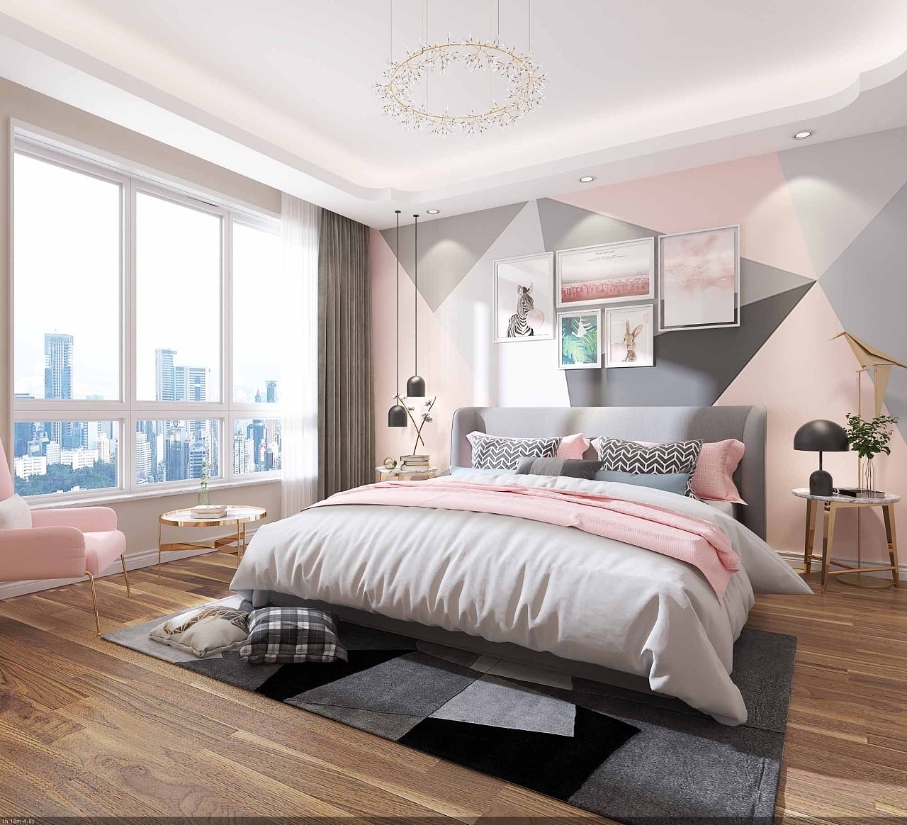 壁纸打造浪漫公主房-7