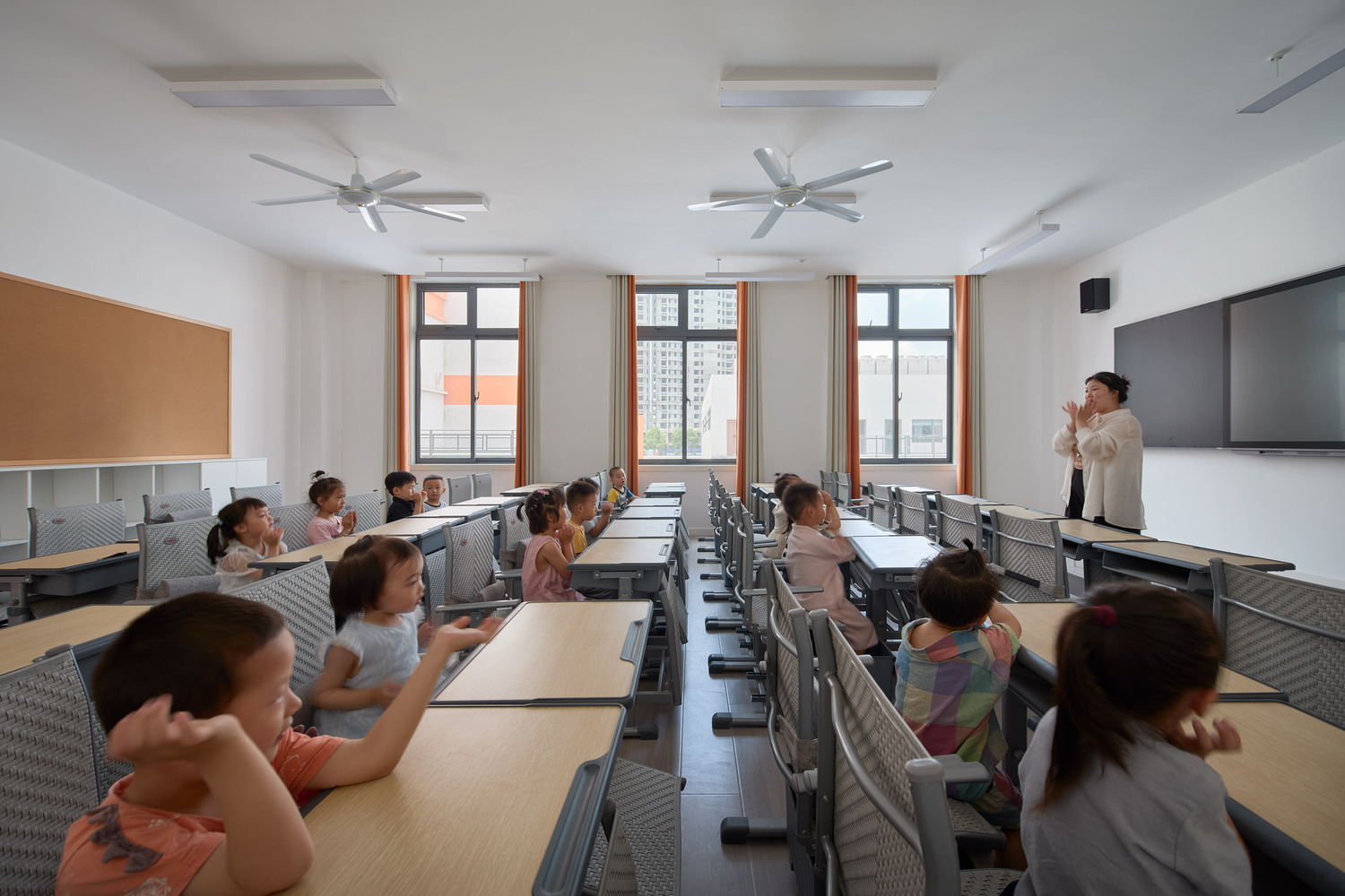 黄河南岸的“红璇玑带”小学丨中国河南-59