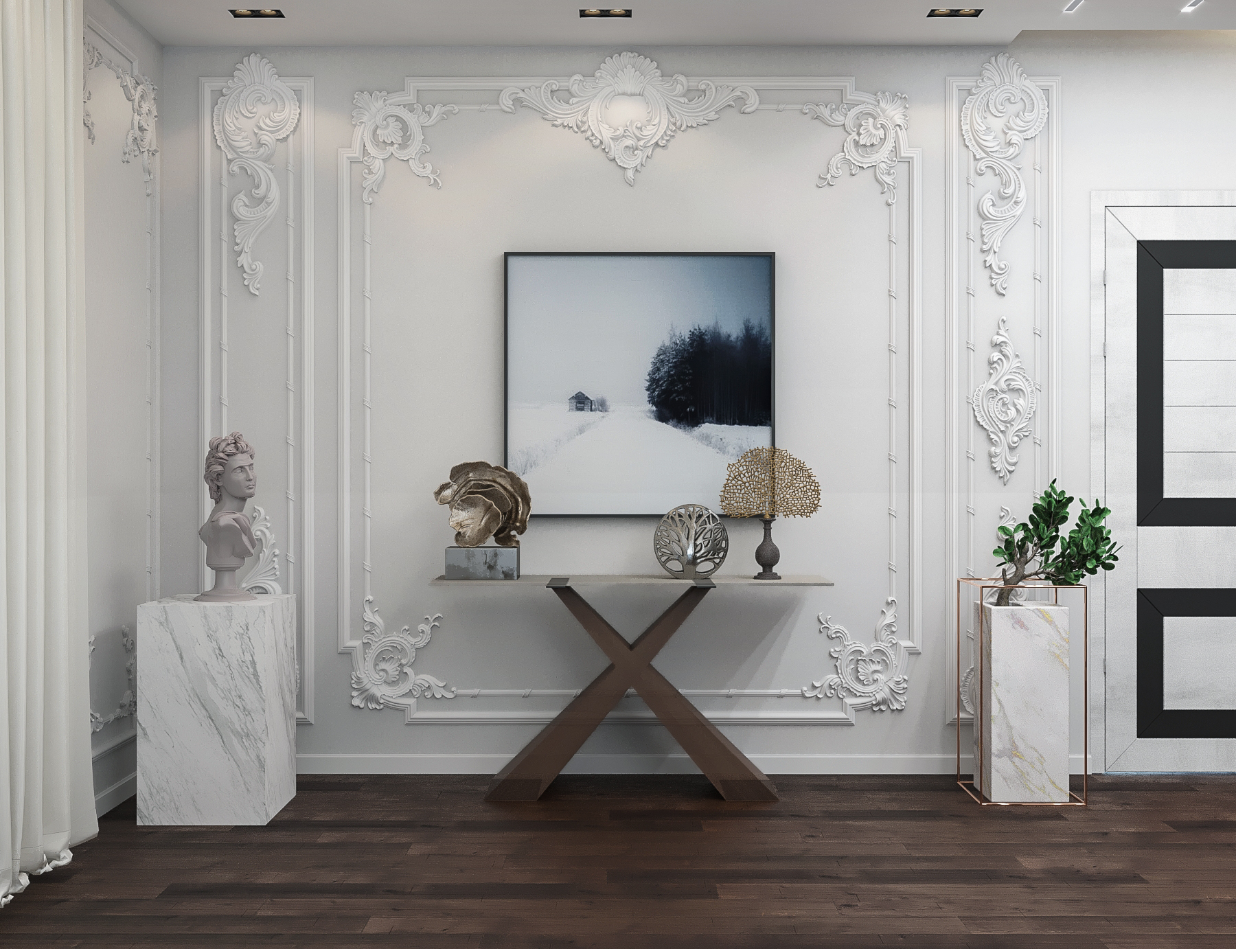 Neo Classic Reception & Dinning Area-8