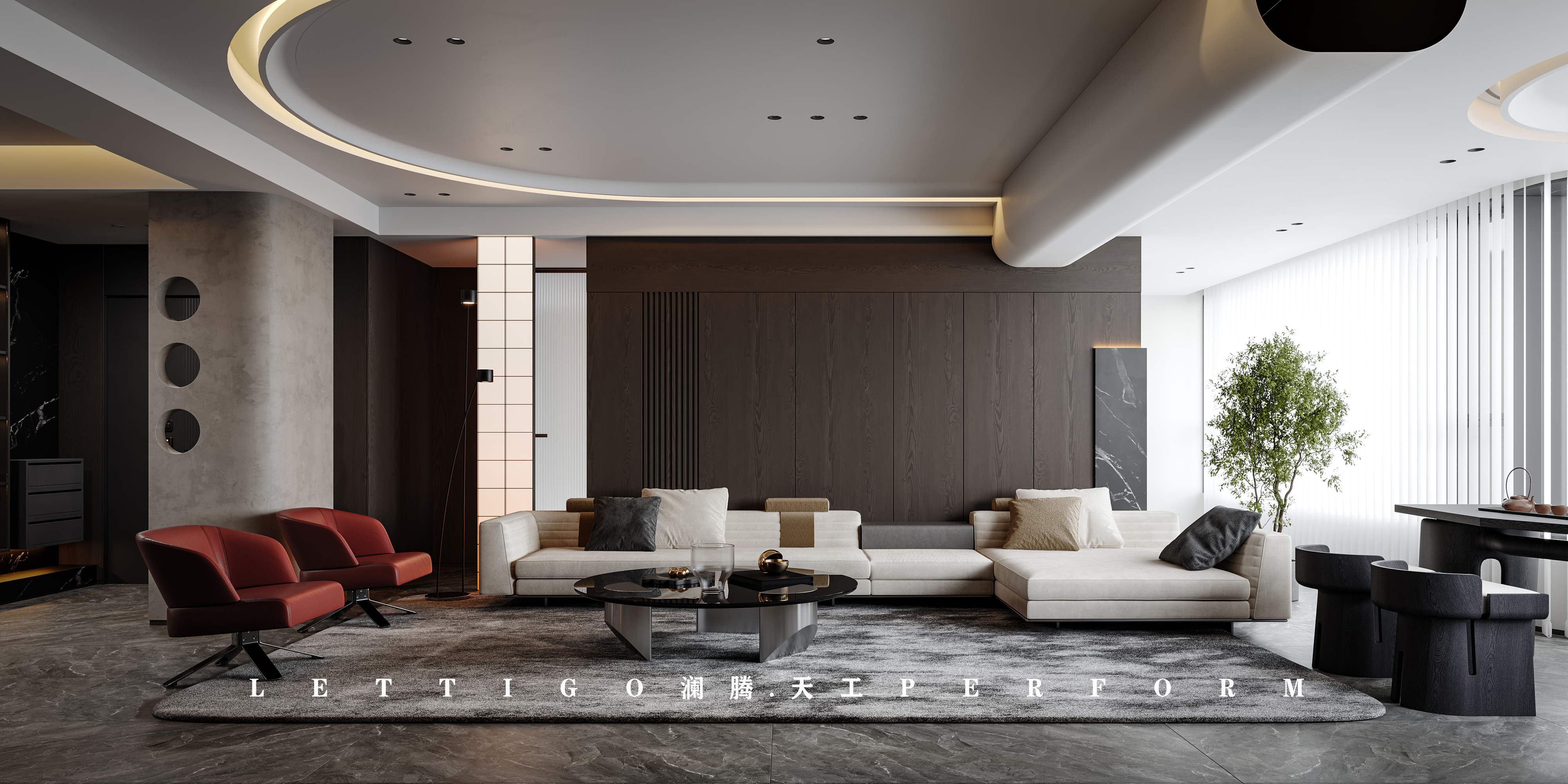 意式风格大平层，既奢华又不浮夸-1