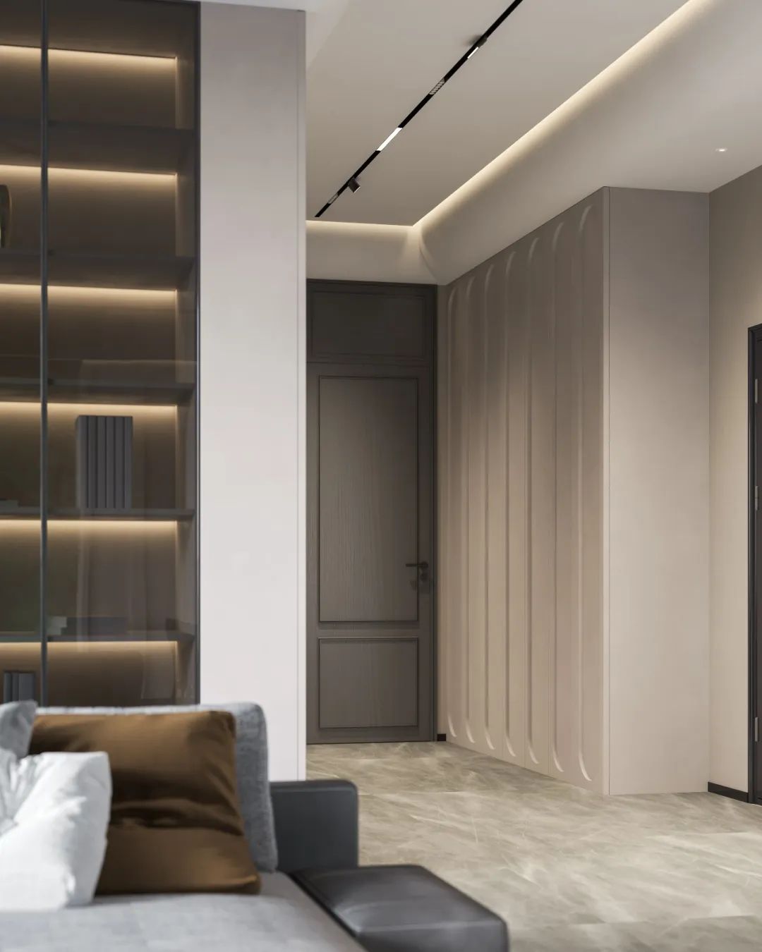 张楠楠·180平平层作品  现代极简-11