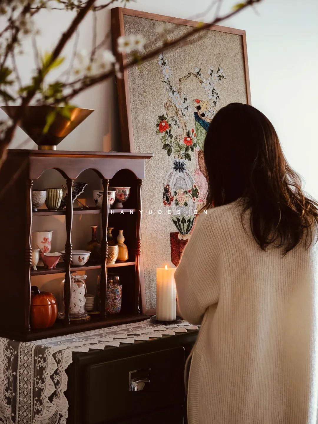 不要客厅,要“复古咖啡馆”！82㎡藏着家庭社交密码丨中国深圳丨深圳涵瑜室内设计-15