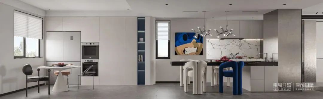 一屋子的简洁，一生活的舒适——300㎡极简风豪宅装修-35