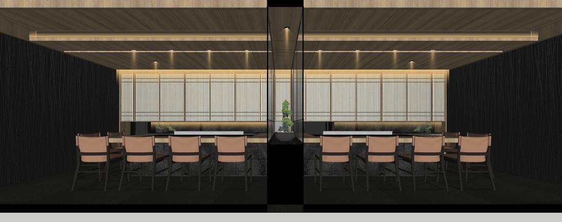 Oma Kase日料铁板烧x元谷设计｜磐-22