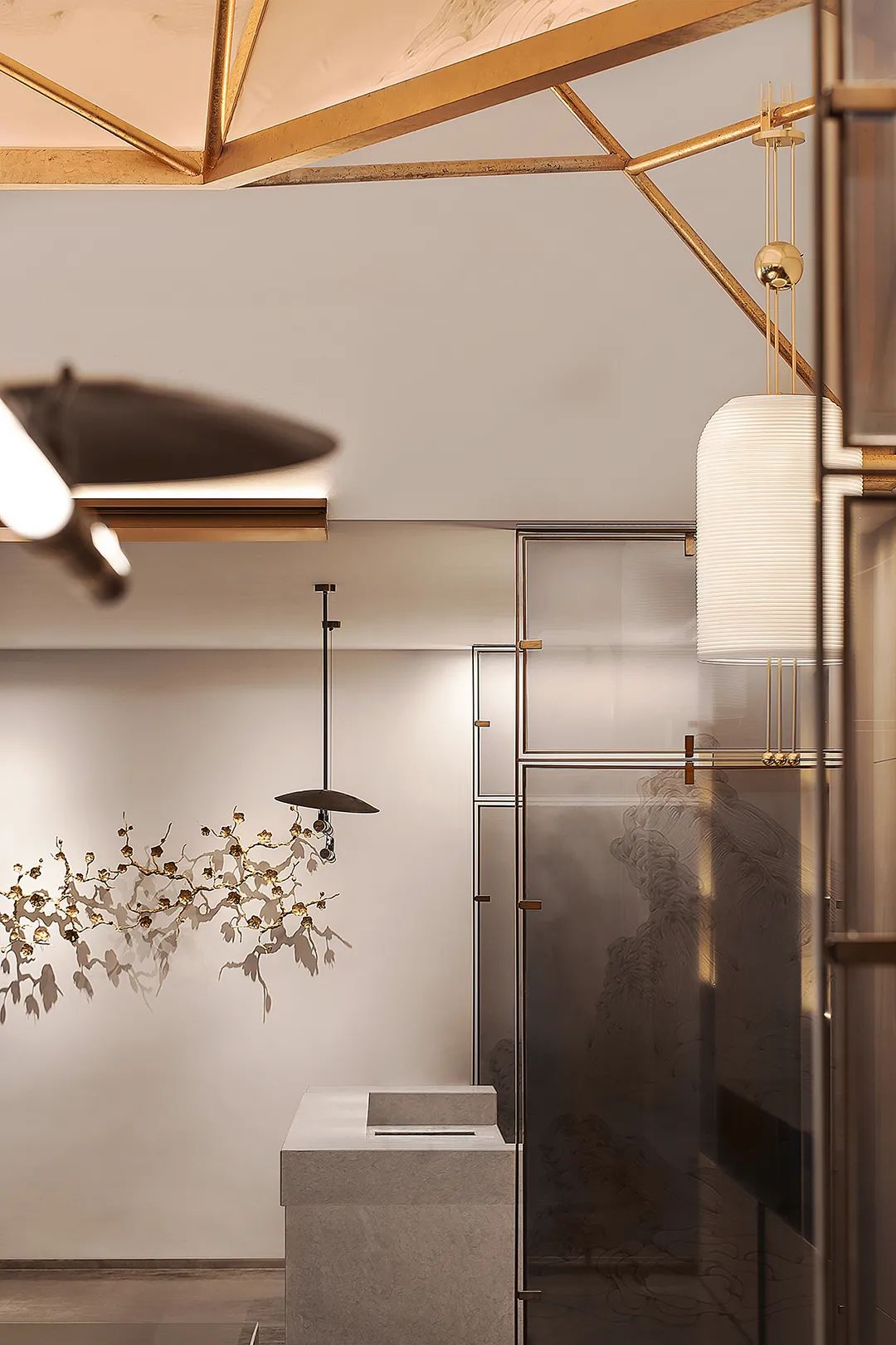 南京华侨城路劲南京山语隽府售楼处丨中国南京丨春山秋水设计-52