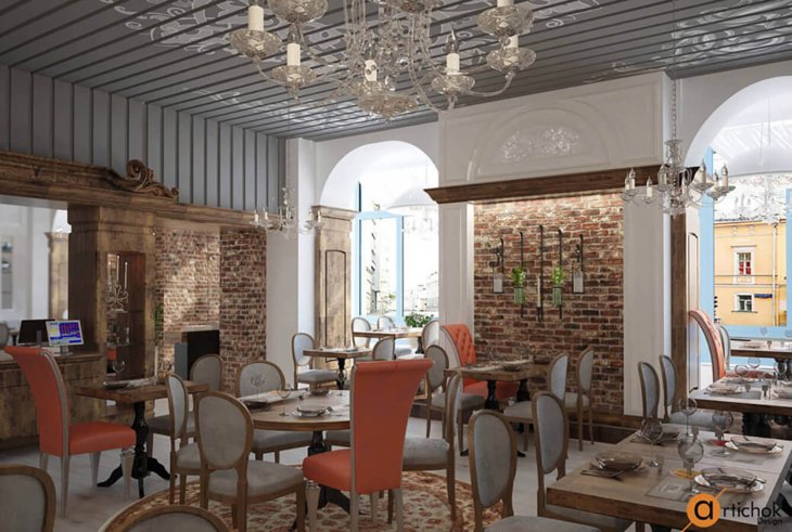 Ресторан с росписью（有壁画的餐厅）-11