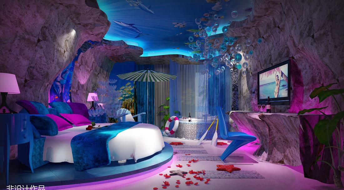 
非设计就将誓爱主题酒店设计案例 -7