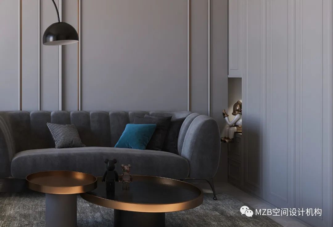 金茂湾现代北欧风公寓丨MZB 空间设计机构-18