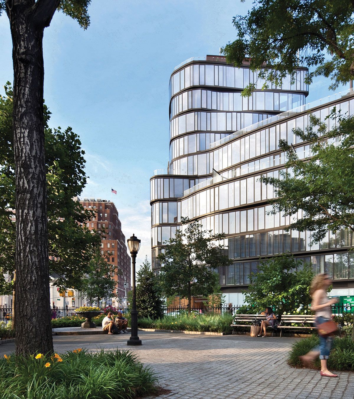 曼哈顿绿意盎然的一角——One Jackson Square-3