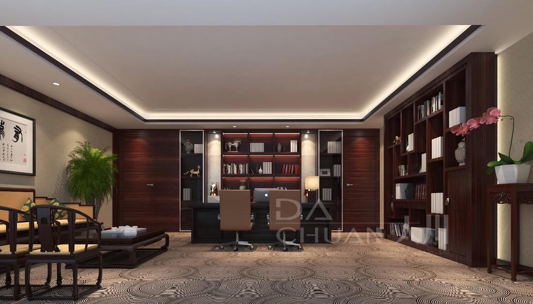 广州中恒集团办公楼 梧州写字楼 办公区 前厅接待-8