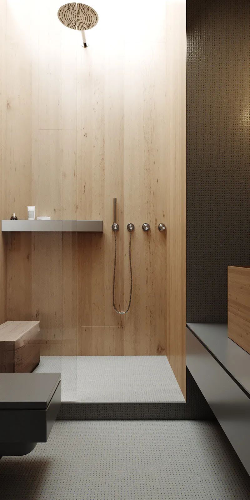 现代简约灰调空间设计-33