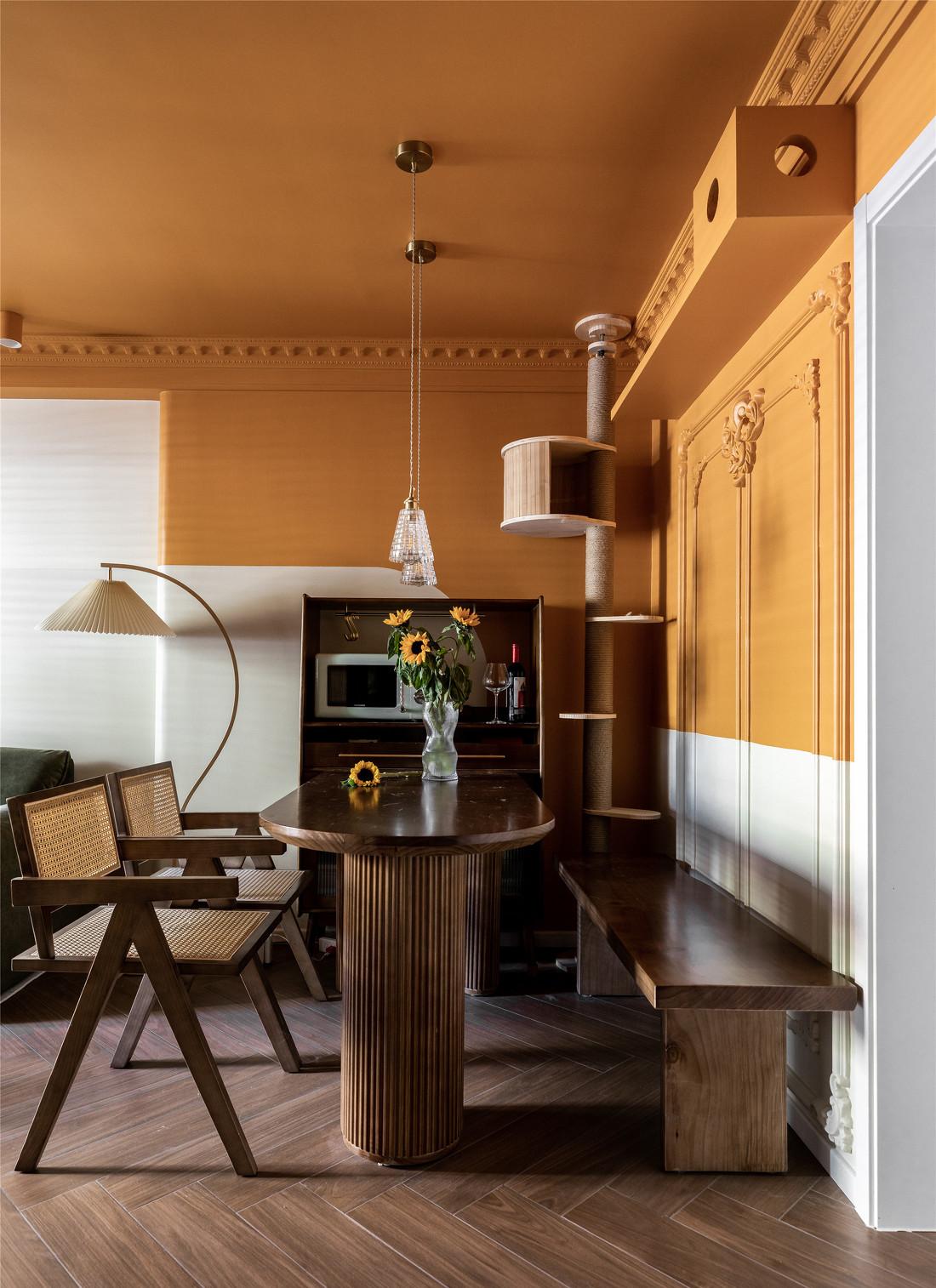 橙黄复古腔调猫舍-6