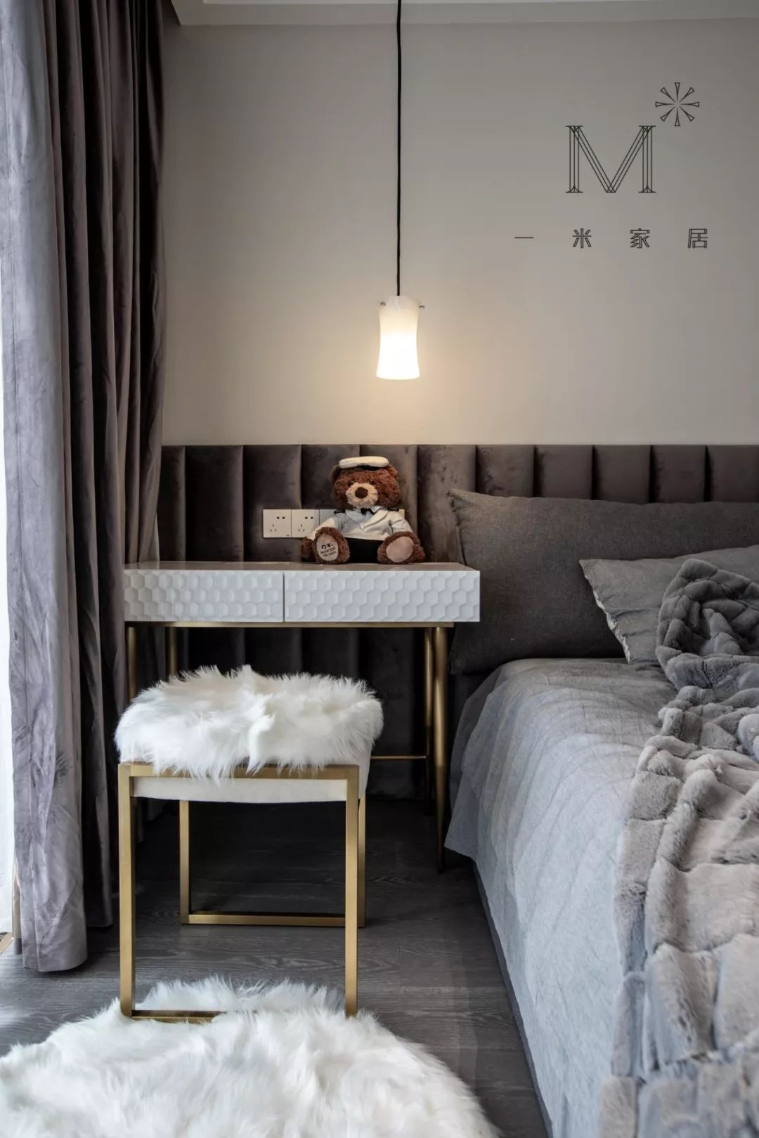 常州檀香湾 120㎡现代美式家居，浪漫与实用的完美结合-47