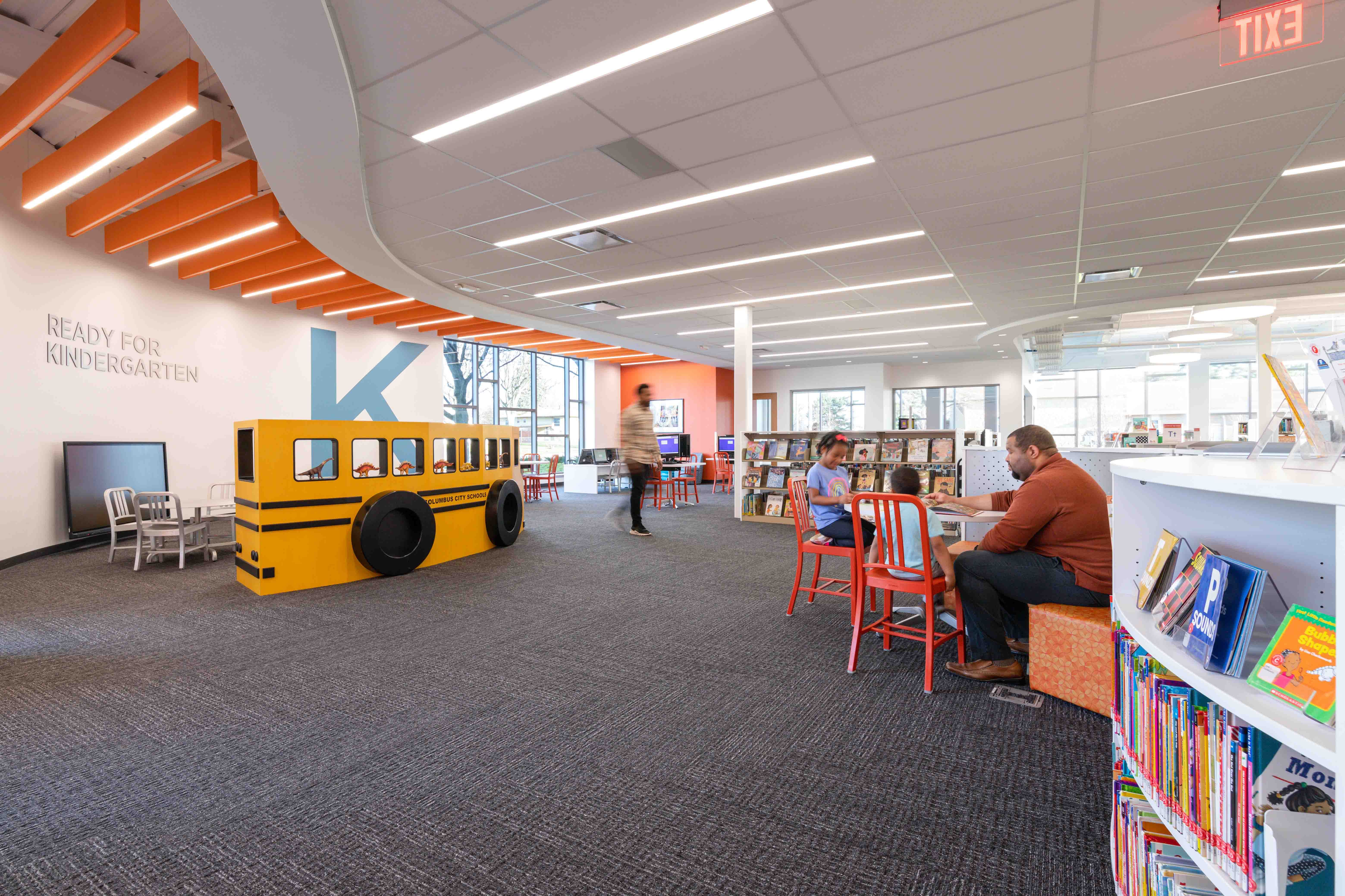 哥伦布大都会图书馆卡尔路分馆丨美国哥伦布丨Moody Nolan-39