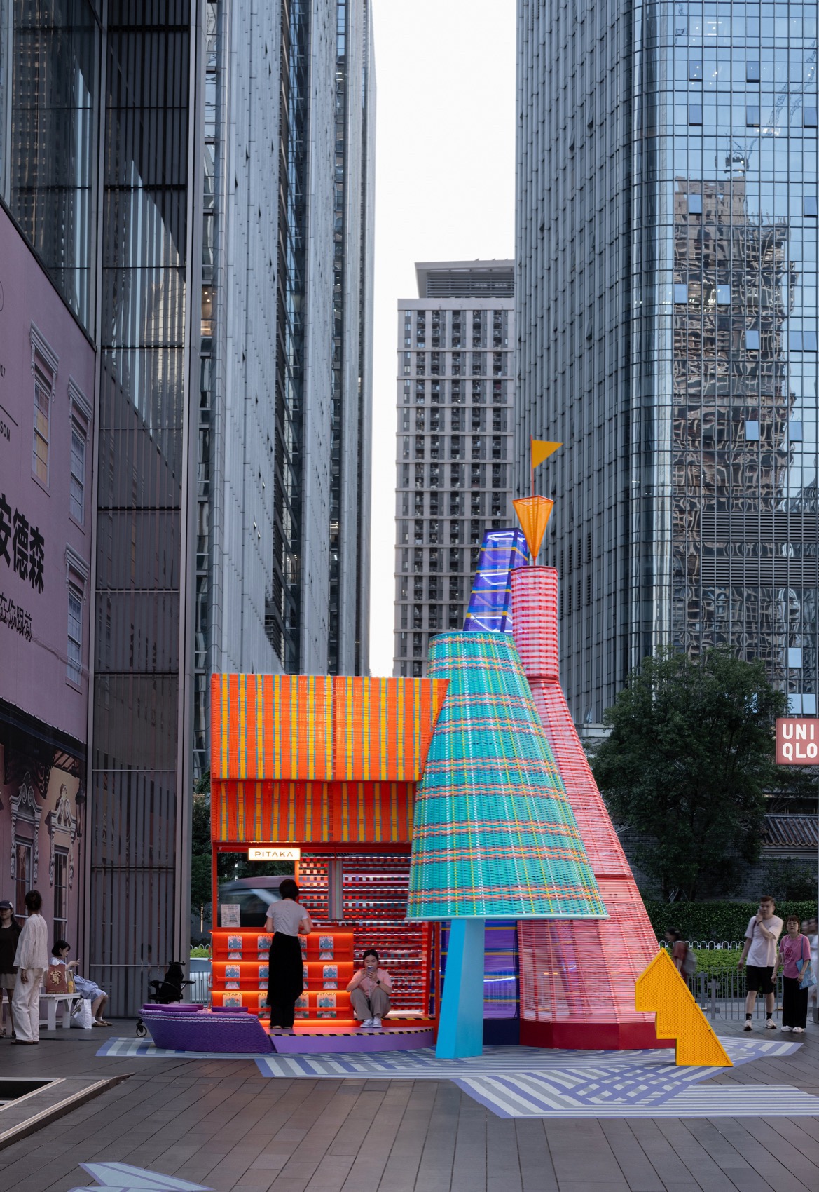 “编织城市 & 织梦屋”公共艺术装置 / 大星吉子设计工作室-58