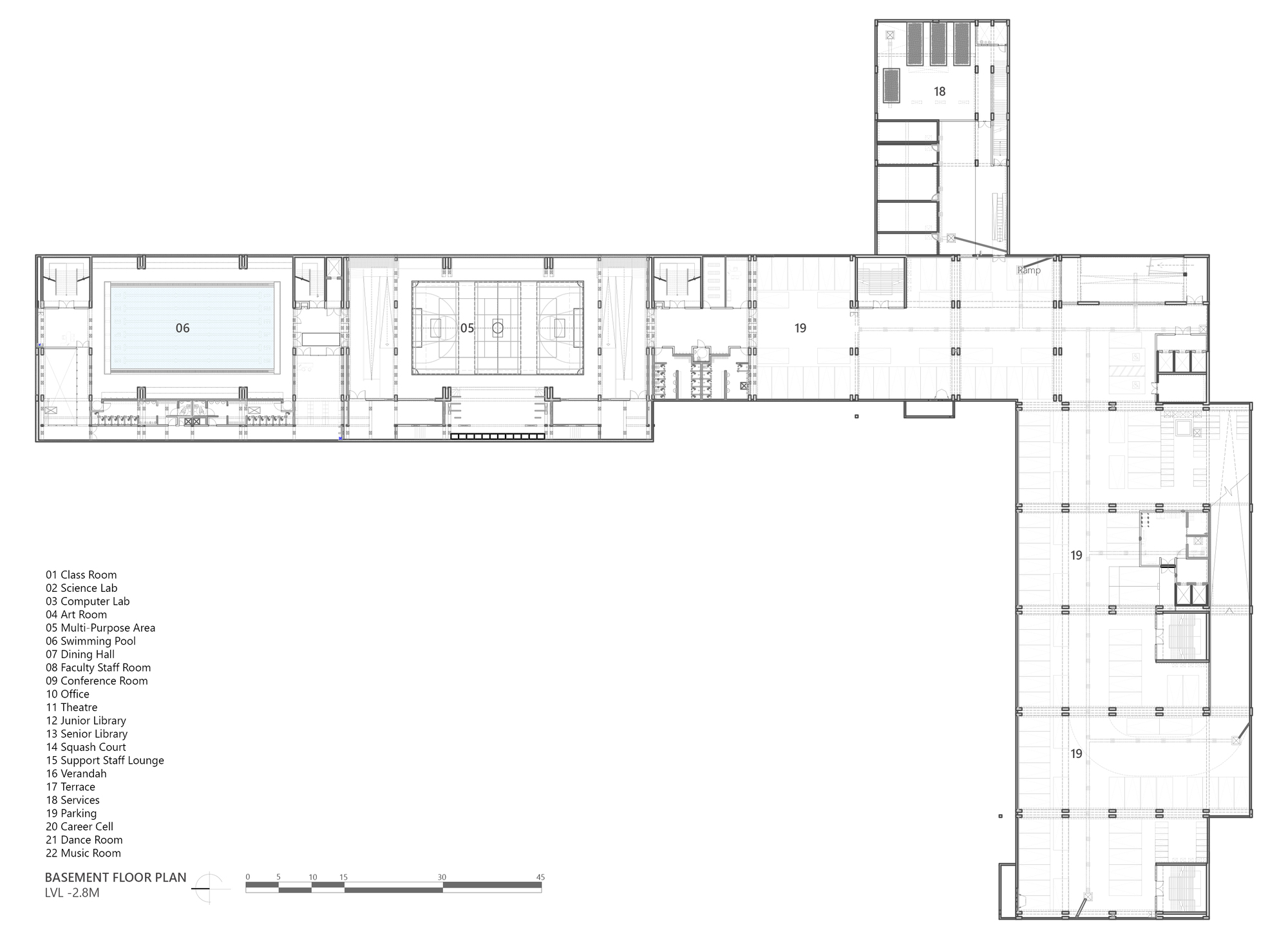 希夫·纳达尔学校丨印度丨Stephane Paumier Architects-16