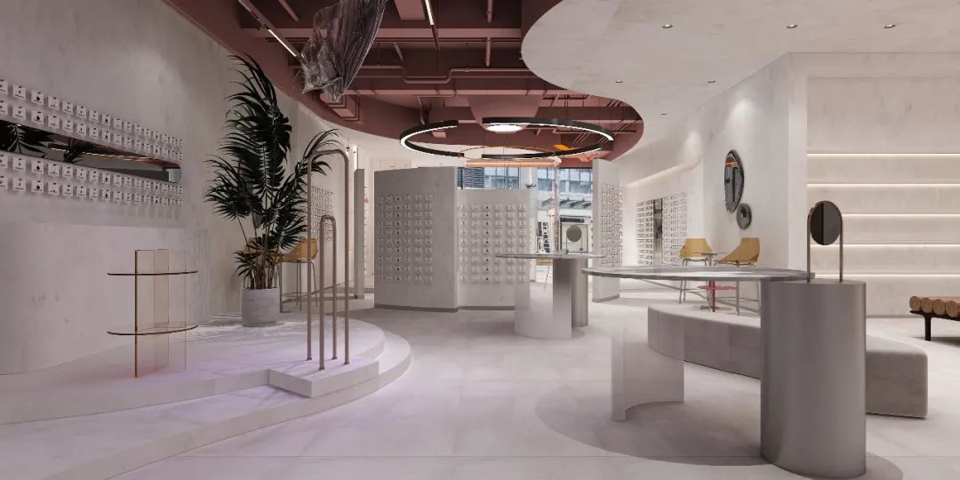 西青·智慧山女性饰品体验店设计丨中国西青丨Manas design studio-37