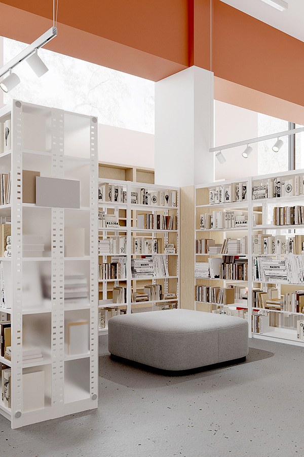 Sobolev 图书馆室内设计丨俄罗斯圣彼得堡-16