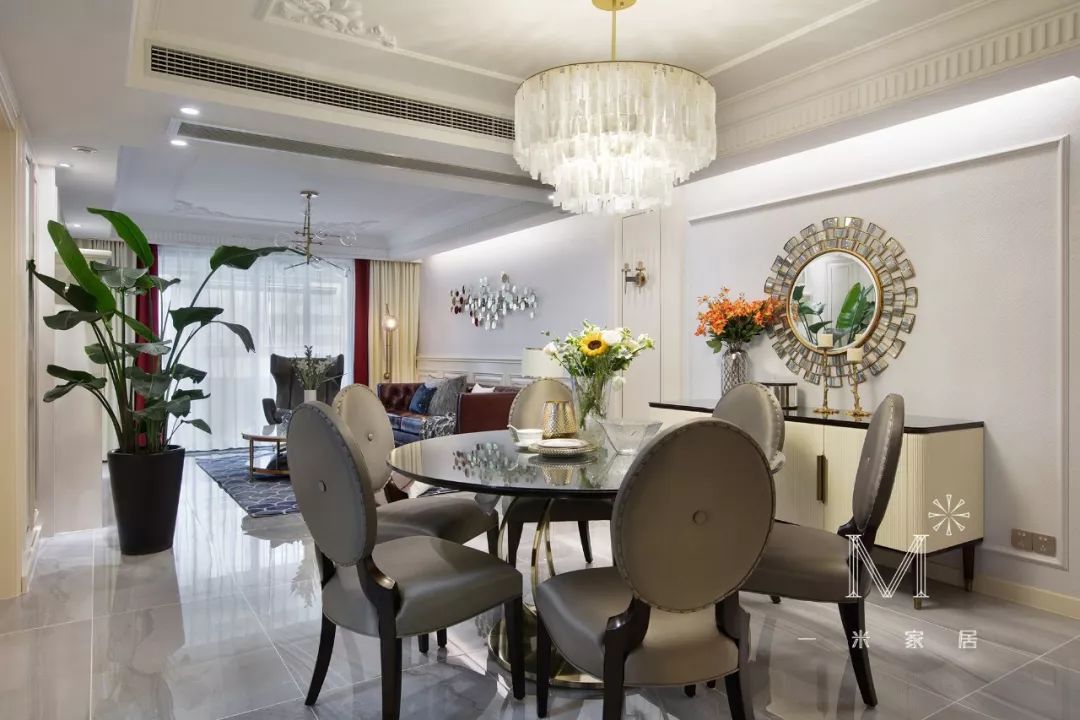 京城豪苑 142 平美式轻奢，复古与现代的完美融合-27