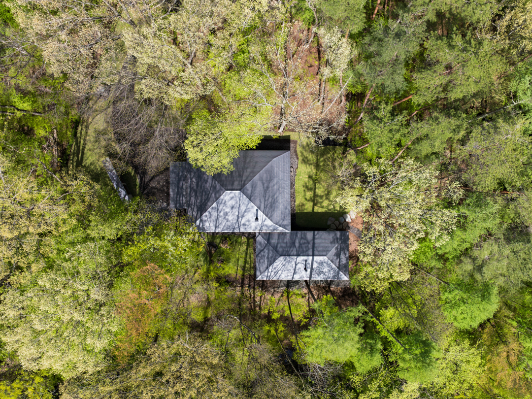 红松林中的然居丨奥野公章建筑设计事务所-7