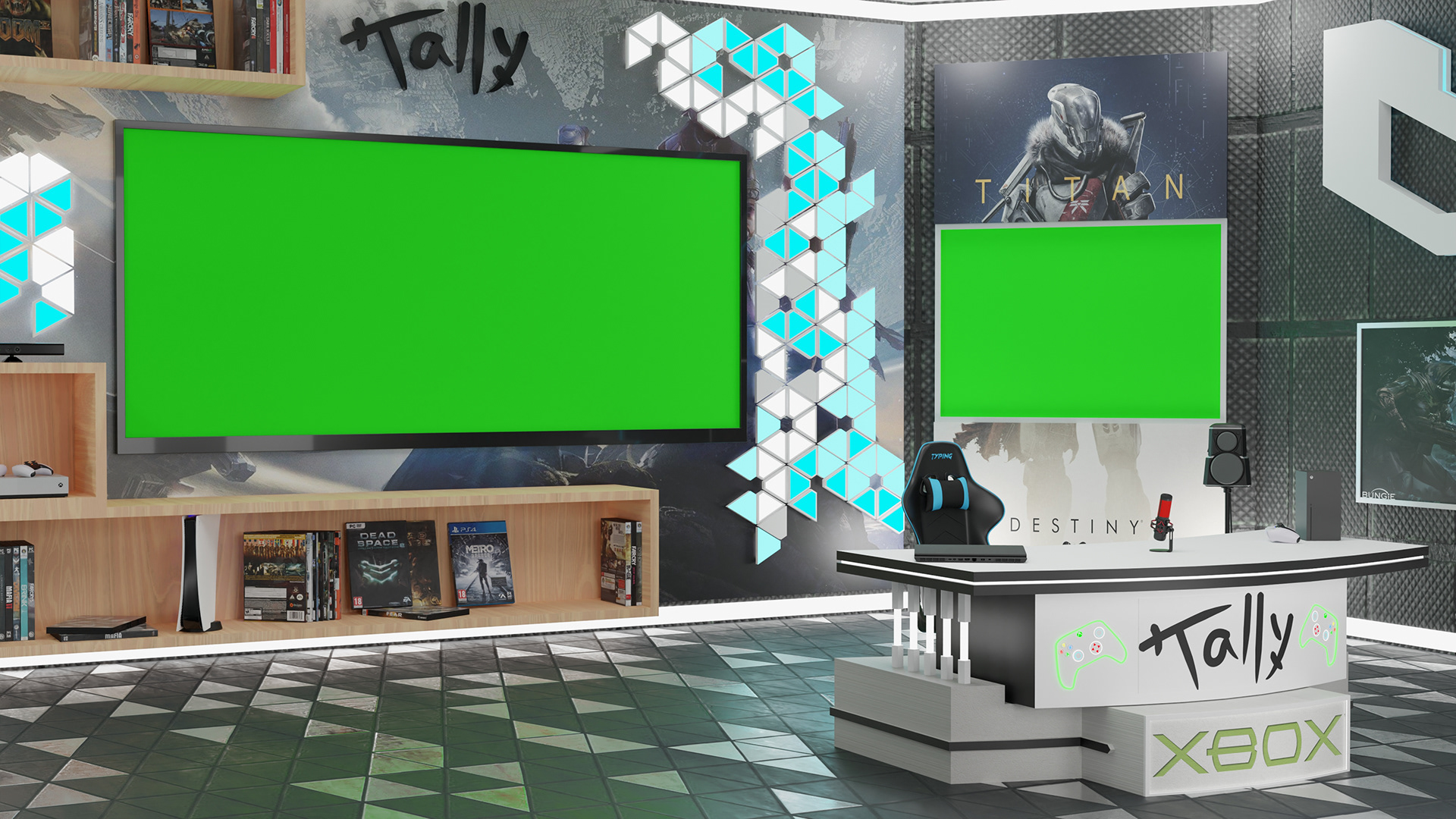 Custom Virtual Green Screen Studios – Real Client-30