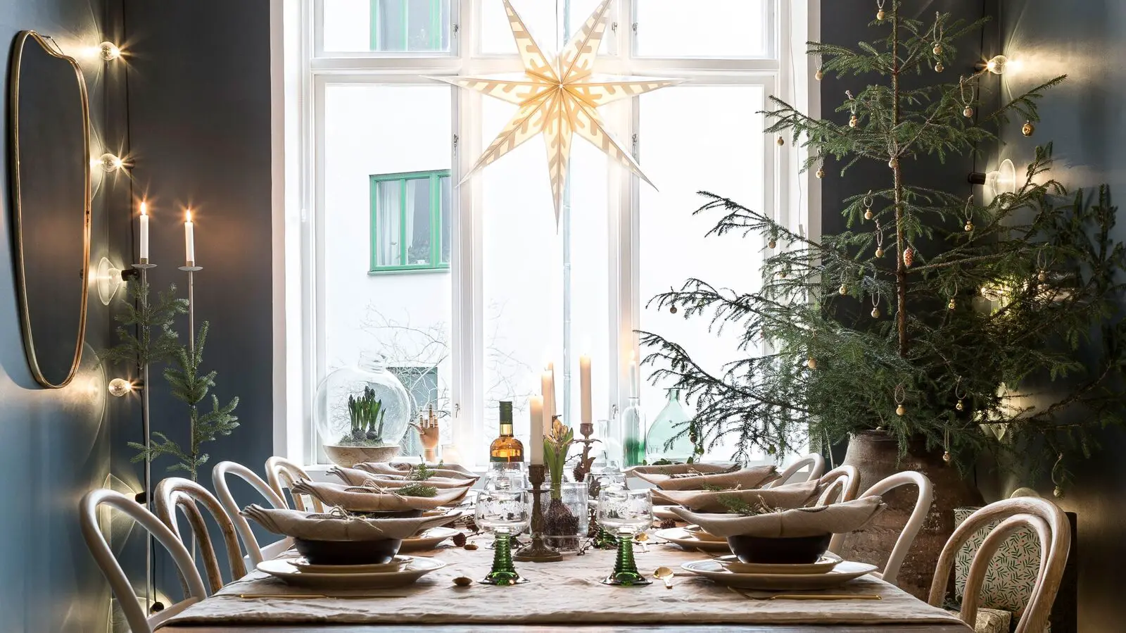 小空间大氛围 | 20 岁设计师的 48m²圣诞公寓-1