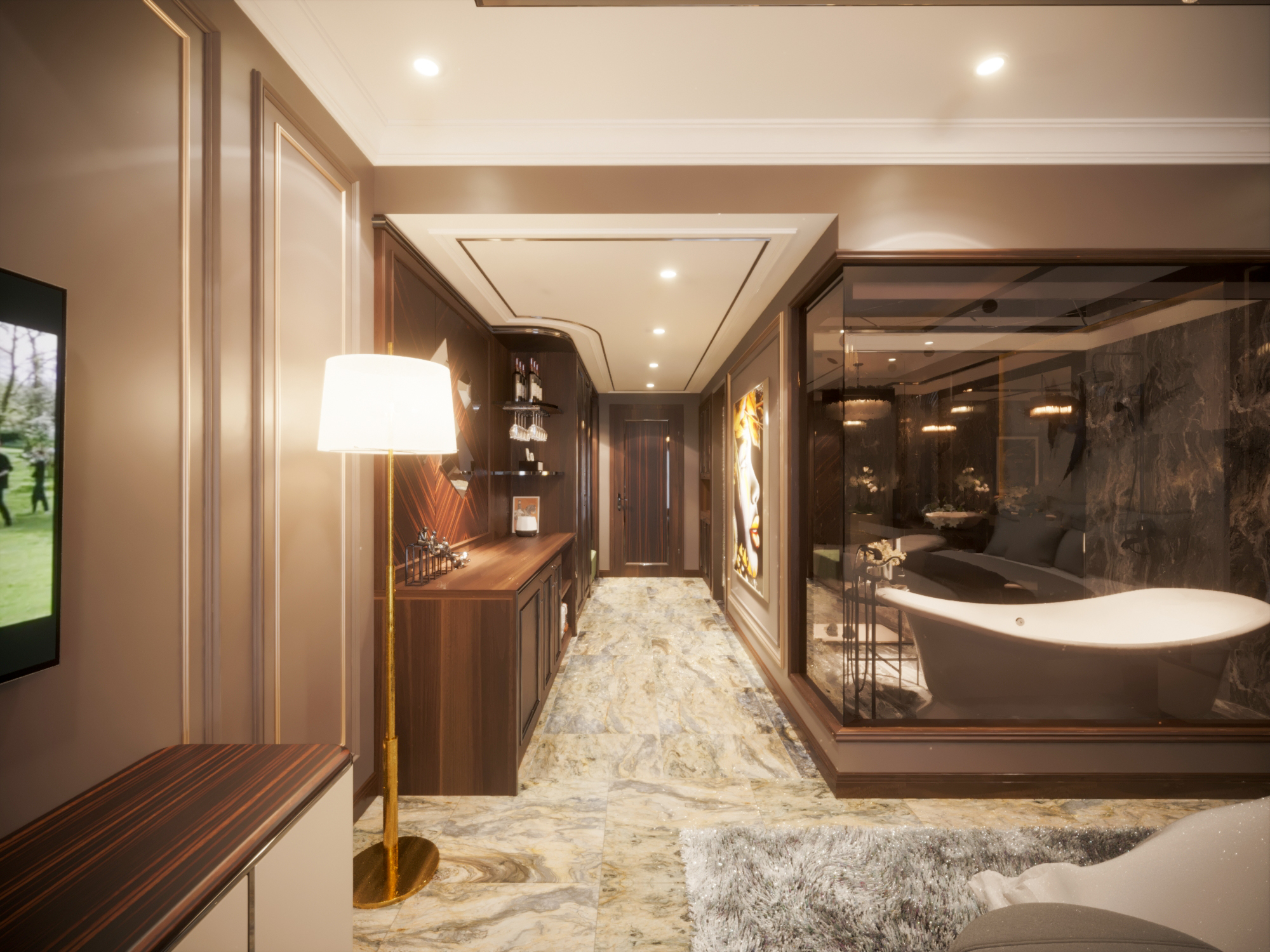 Hotel Bedroom ultra Modern-4