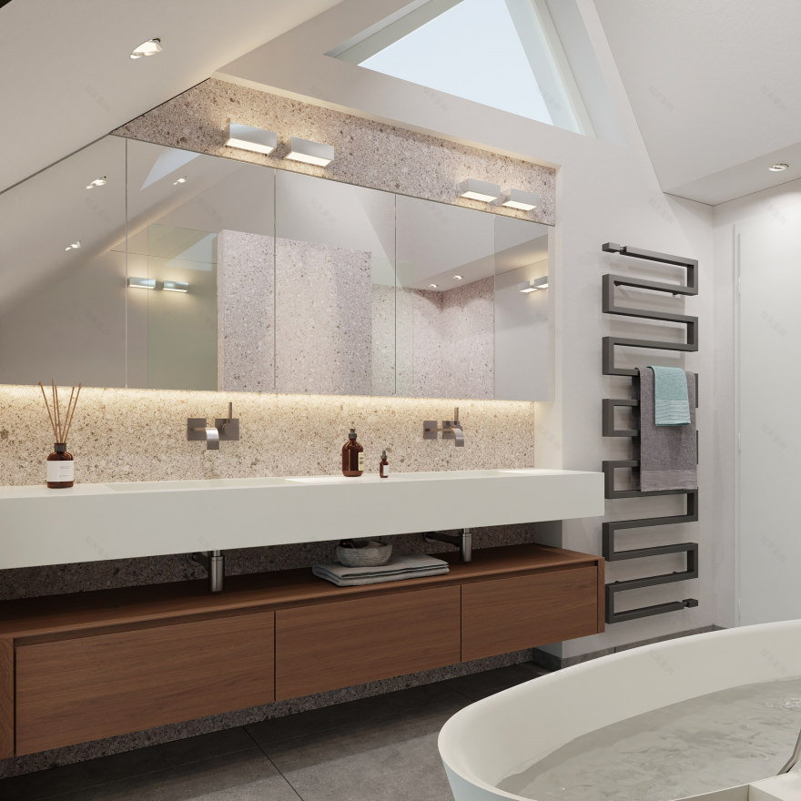 Masterbad & WC 室内设计丨Marc Mates‐Innenarchitektur-4