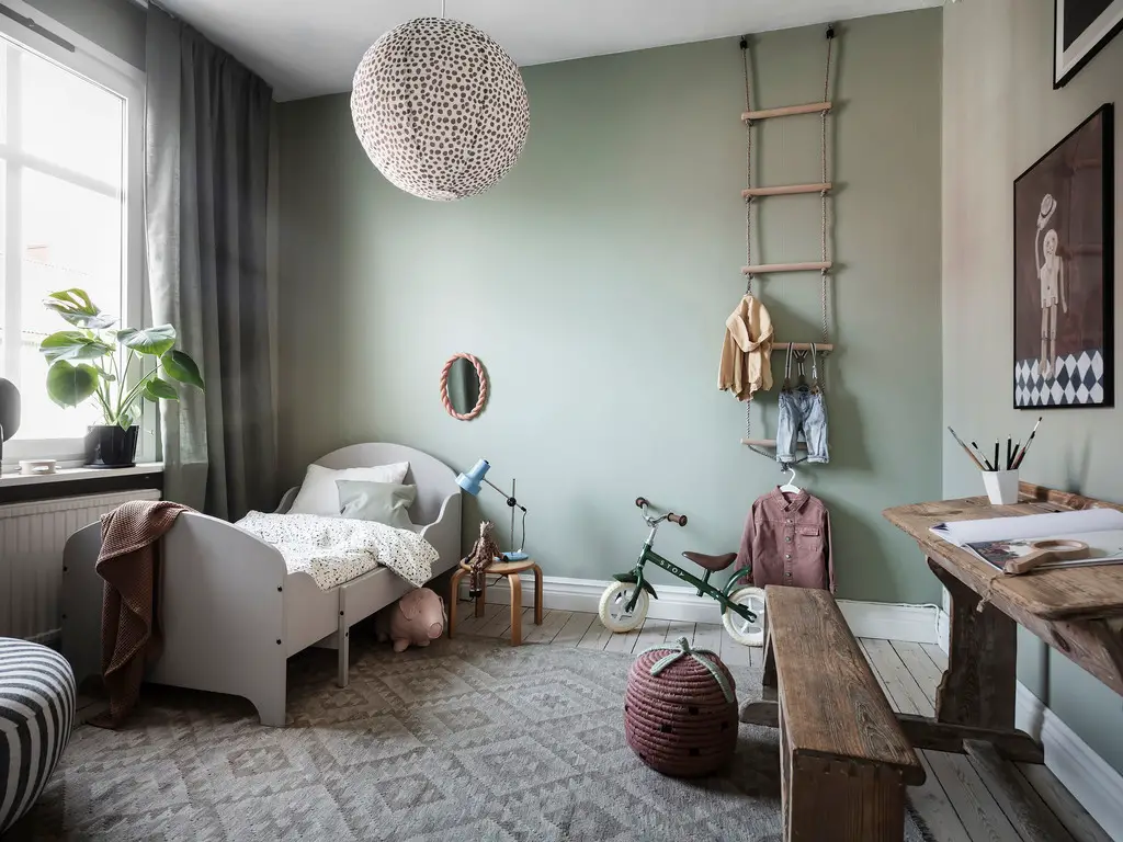 温馨舒适的斯堪的纳维亚风格公寓设计-11