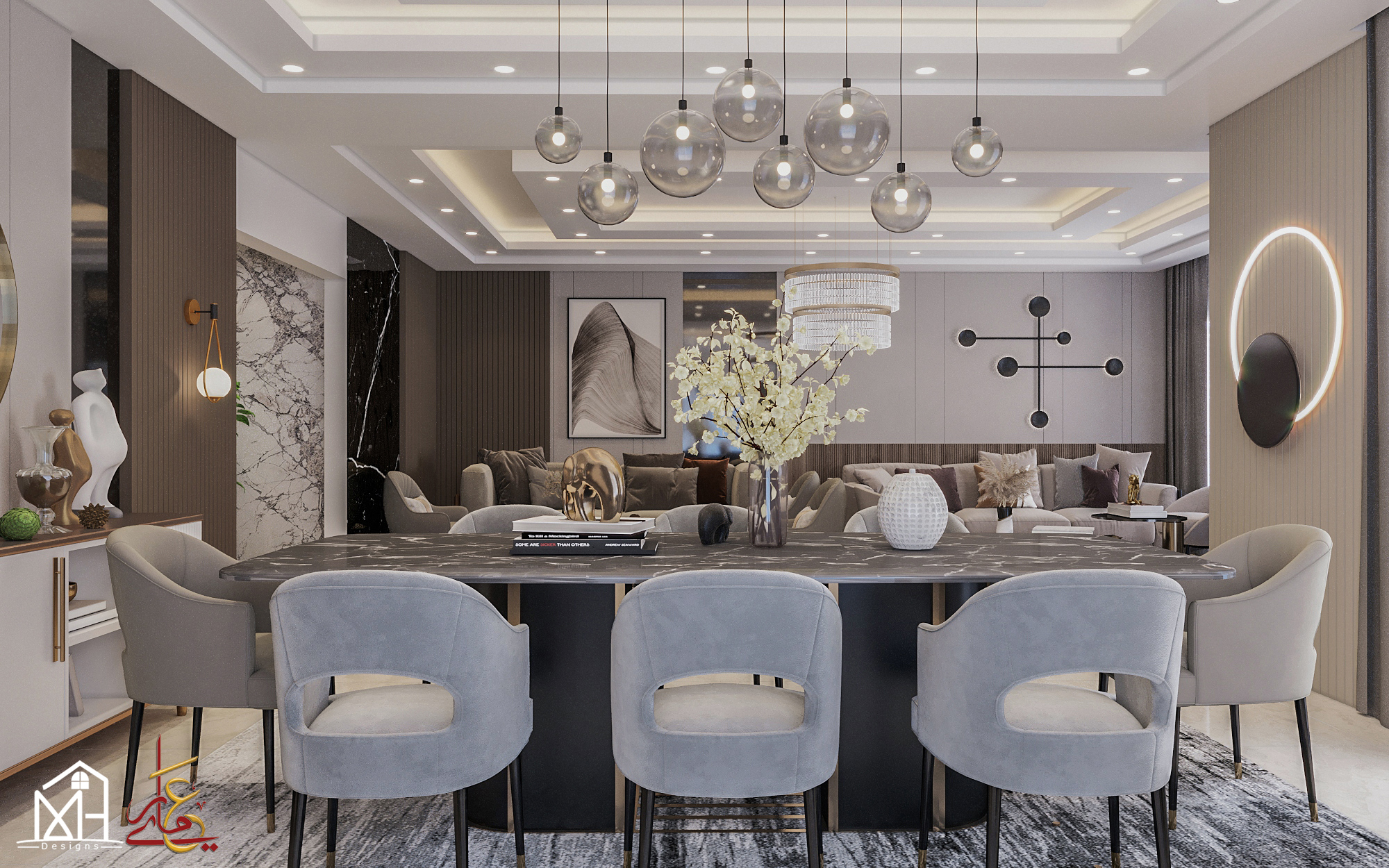 Modern Contemporary Reception & Entrance-7