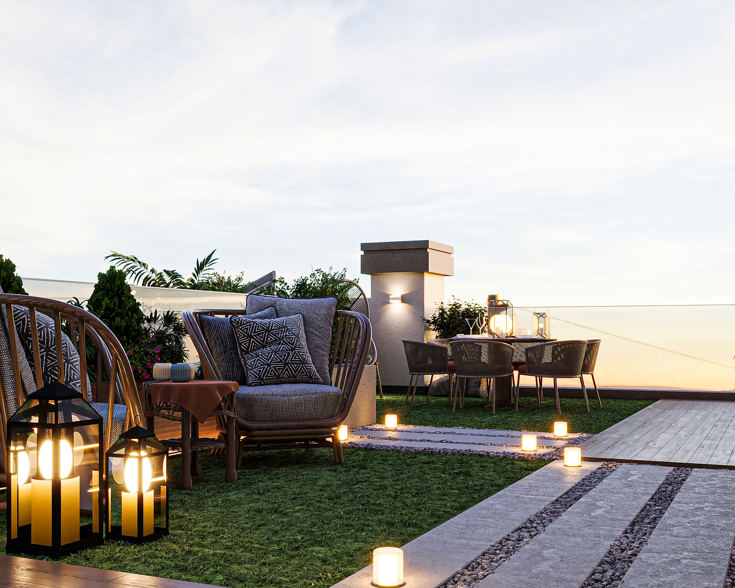 屋顶别墅丨SARA SAMIR-8