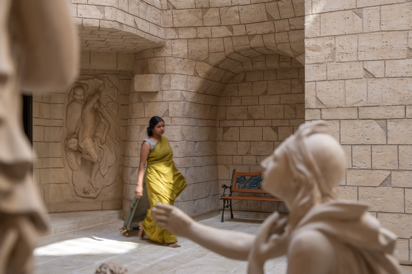 爱情之泉庭院丨印度新德里丨MOFA Studio-16