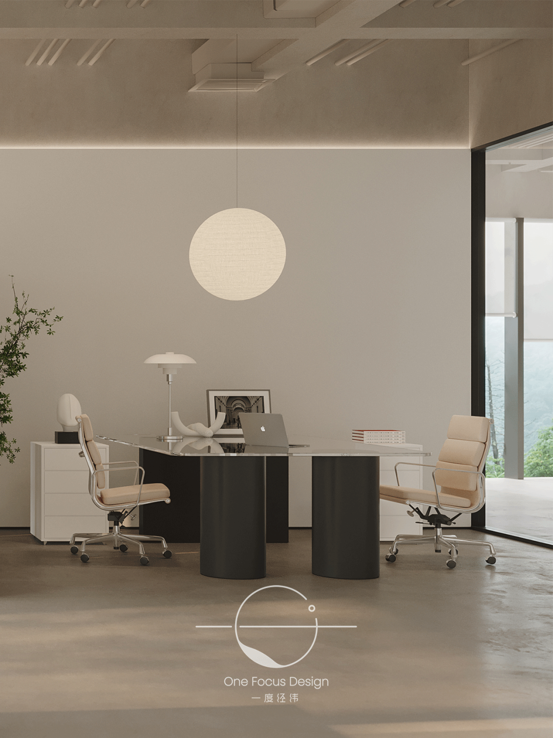 自然诗意的办公室设计·小虫时尚服饰公司办公室丨一度经纬-32