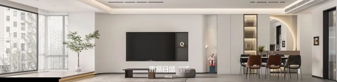 【实景】143㎡现代极简风格：小夫妻的奶油裸感家装，每㎡都藏着惊喜-37